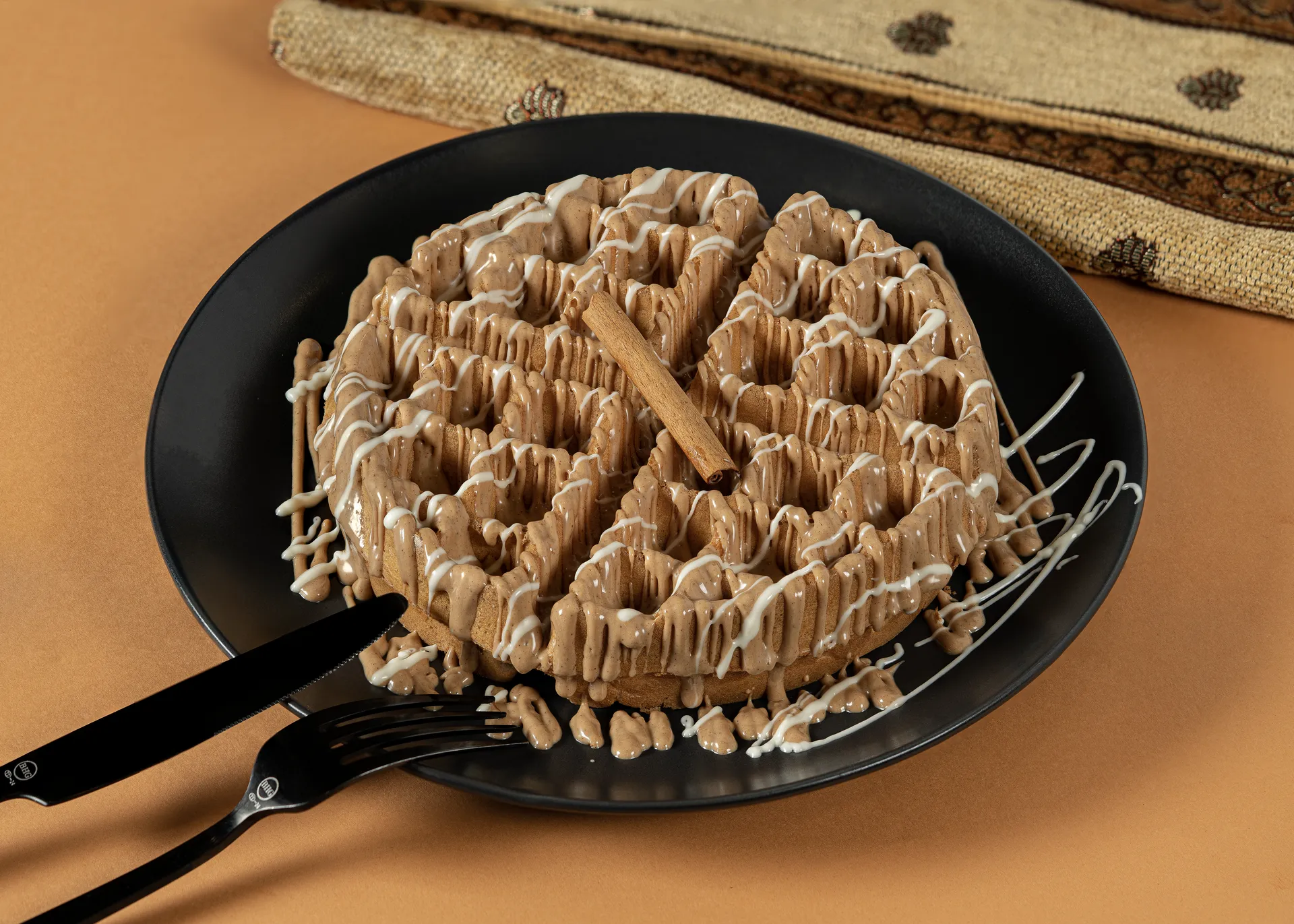 Cinnamon waffle