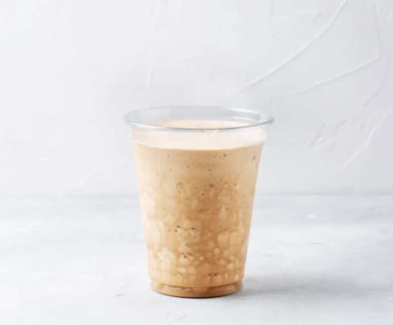 Coconut banana latte