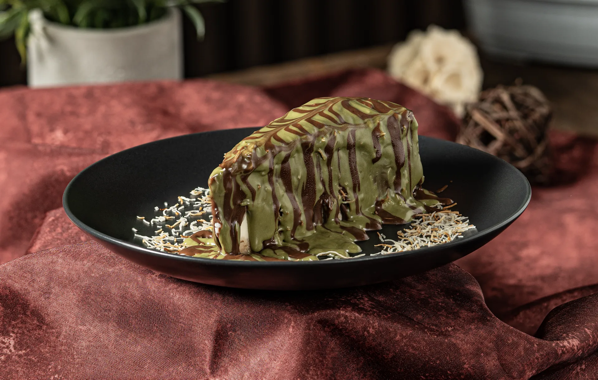 Dubai Chocolate Cheesecake