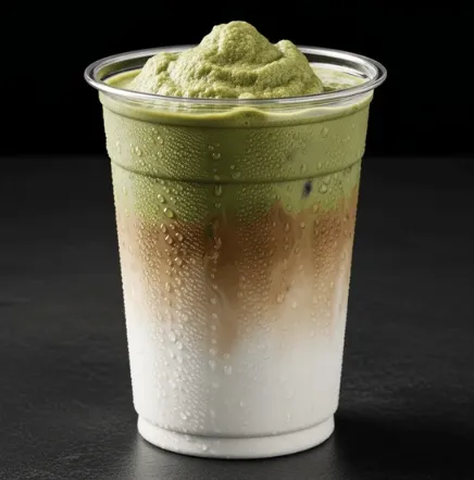 Iced latte pistachio ice cream
