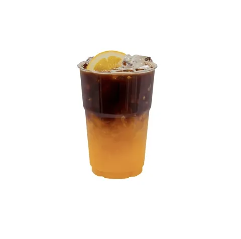 Orange honey americano