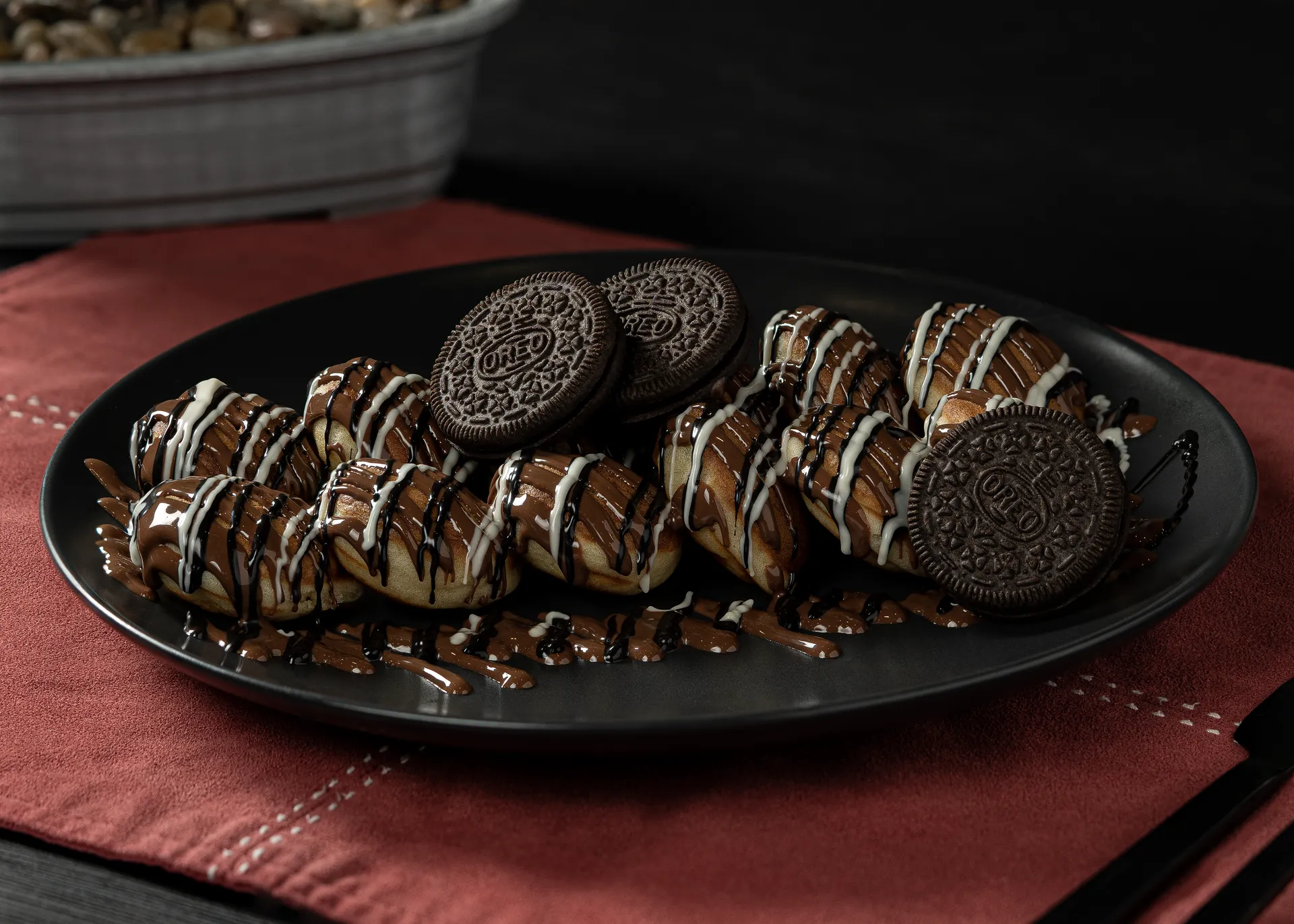 Oreo Blast Mini Pancakes