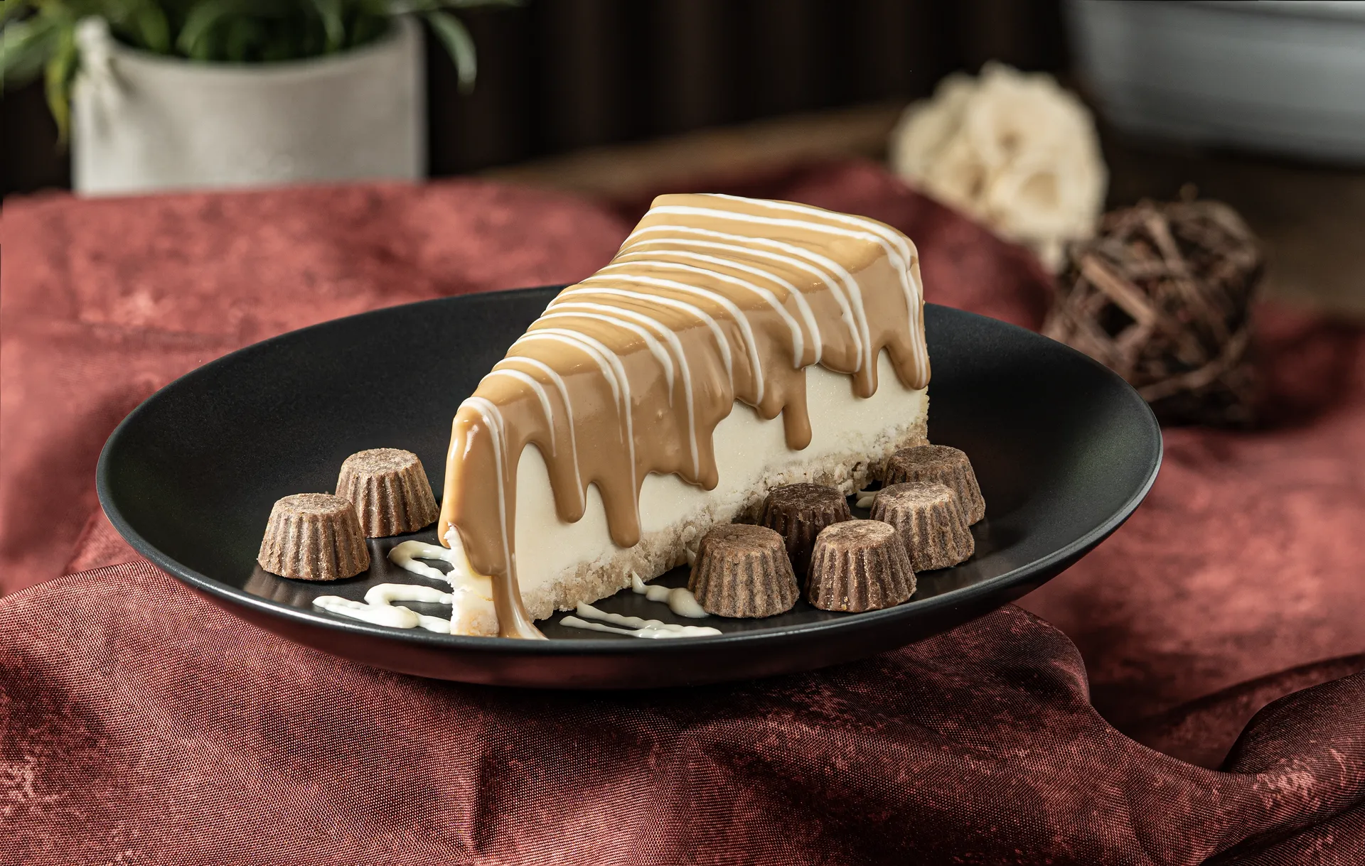PB & Chocolate Cheesecake