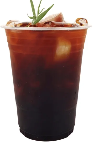 Peach americano